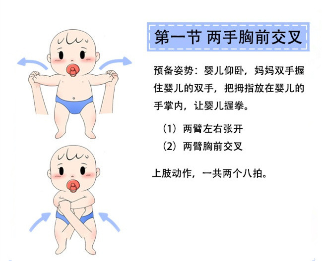 给宝宝做被动操好处多，再不做就晚了